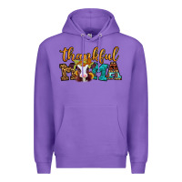 Purple thankful mama baby calf Premium Hoodie - Jasminsmagicworld