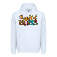 White thankful mama baby calf Premium Hoodie - Jasminsmagicworld