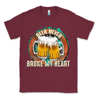 Burgundy beer never broke my heart Classic Tee - texasbilliewilder