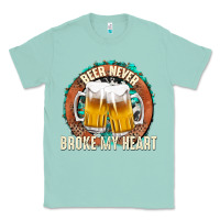 Seafoam beer never broke my heart Classic Tee - texasbilliewilder