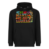 Black ay ay ay canta y no llores Heavyweight Hoodie - CTS Tumbler Store
