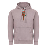 Vintage Zinc bluered lollipop Vintage Hoodie - AdoDesignShop