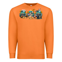 Carrot western farm trucks farm animals Premium Sweatshirt - FaDigitalArtStudio