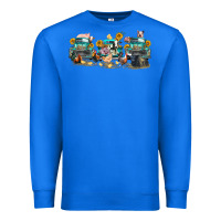 True Royal western farm trucks farm animals Premium Sweatshirt - FaDigitalArtStudio