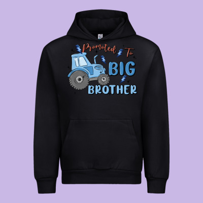 Promoted To Big Brother Urban Hoodie Designed By Maliassmallbusiness