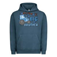 Pigment Midnight Navy promoted to big brother Urban Hoodie - MaliasSmallBusiness