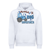 White promoted to big brother Urban Hoodie - MaliasSmallBusiness