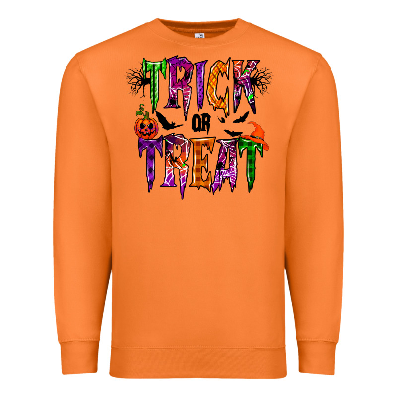 Trick Or Treat Premium Sweatshirt by RacoonDesign | Teevron