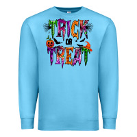Ocean Blue trick or treat Premium Sweatshirt - RacoonDesign