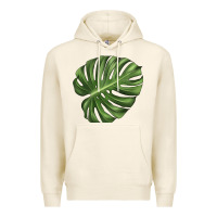 Tofu Monstera Leaf Premium Hoodie - LillyAllenDesigns