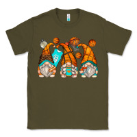 Army Green basketball gnomes Classic Tee - Zillion Design Studio