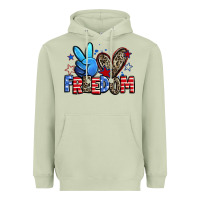 Matcha peace love freedom Heavyweight Hoodie - Zillion Design Studio