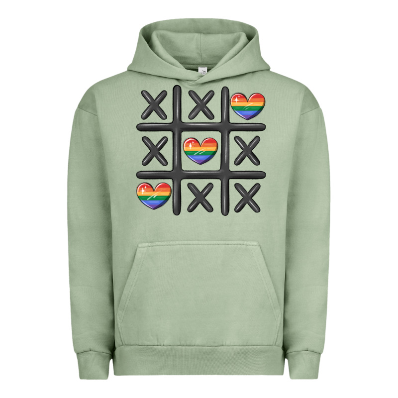 Pride Tic Tac Toe Urban Hoodie by MaliasSmallBusiness | Teevron