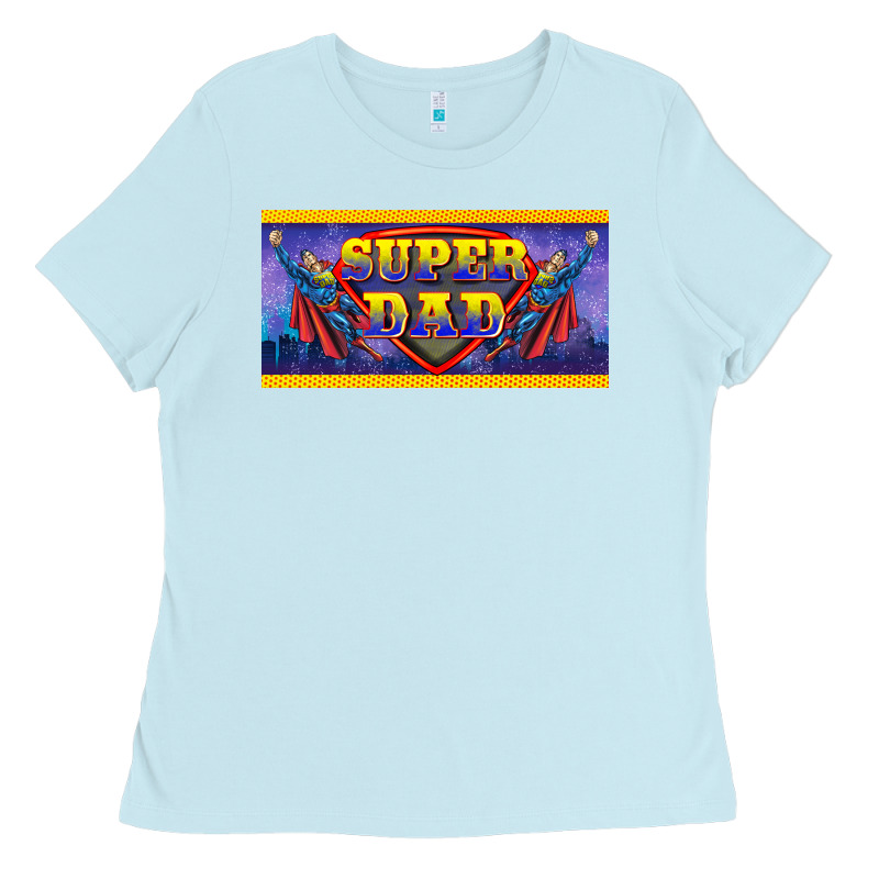 Super Dad Ladies Tee by BarkalooDesign | Teevron