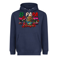 Navy al papa mas chingon Heavyweight Hoodie - CTS Tumbler Store