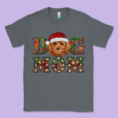 Christmas Toy Poodle Dog Mom Classic Tee Designed By Ranaportraitstore