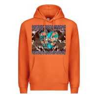 Carrot western nurse stethoscope pink leopard Premium Hoodie - BarkalooDesign