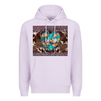 Lilac western nurse stethoscope pink leopard Premium Hoodie - BarkalooDesign