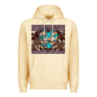 Pina Colada western nurse stethoscope pink leopard Premium Hoodie - BarkalooDesign