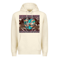 Sandshell western nurse stethoscope pink leopard Premium Hoodie - BarkalooDesign