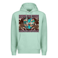 Seafoam western nurse stethoscope pink leopard Premium Hoodie - BarkalooDesign