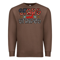 Chestnut stars and stripes Premium Sweatshirt - CowhideDigitalArt
