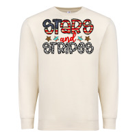 Sandshell stars and stripes Premium Sweatshirt - CowhideDigitalArt