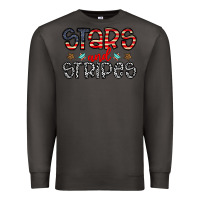 Smoke stars and stripes Premium Sweatshirt - CowhideDigitalArt
