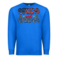 True Royal stars and stripes Premium Sweatshirt - CowhideDigitalArt