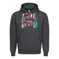Smoke faith over fear Zipper Hoodie - Zillion Design Studio