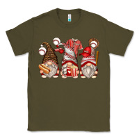 Army Green baseball gnomes Classic Tee - Zillion Design Studio