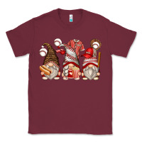 Burgundy baseball gnomes Classic Tee - Zillion Design Studio
