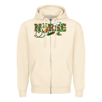Sandshell St. Patrick's Day Nurse Zipper Hoodie - RanaPortraitStore