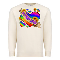 Sandshell lgbtq proud dad Premium Sweatshirt - HRA Design Shop