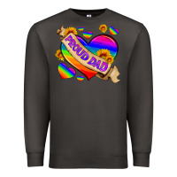 Smoke lgbtq proud dad Premium Sweatshirt - HRA Design Shop