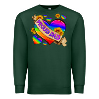 Sports Green lgbtq proud dad Premium Sweatshirt - HRA Design Shop