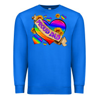 True Royal lgbtq proud dad Premium Sweatshirt - HRA Design Shop