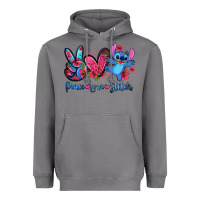 Storm peace love stitch Heavyweight Hoodie - Zillion Design Studio