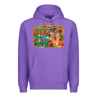 Purple spice spice baby pumpkin spice latte Premium Hoodie - Jasminsmagicworld