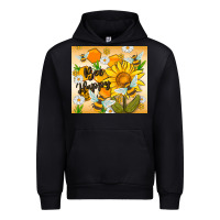 Black bee happy Urban Hoodie - MaliasSmallBusiness
