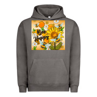 Pigment Tornado bee happy Urban Hoodie - MaliasSmallBusiness