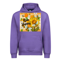 Tulip bee happy Urban Hoodie - MaliasSmallBusiness