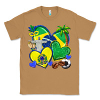 Toasted Coconut brazil hearts Classic Tee - texasbilliewilder