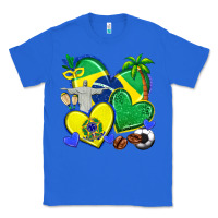 True Royal brazil hearts Classic Tee - texasbilliewilder