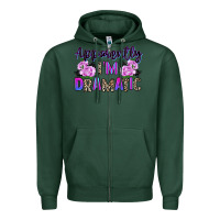 Sports Green apparently im dramatic Zipper Hoodie - texasbilliewilder