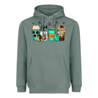 Sage photography coffee cups Heavyweight Hoodie - Zillion Design Studio
