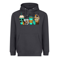 Smoke photography coffee cups Heavyweight Hoodie - Zillion Design Studio