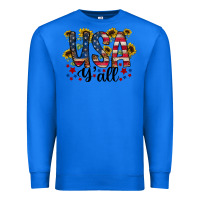 True Royal usa yall Premium Sweatshirt - RacoonDesign