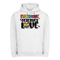 Pigment Lunar Rock everyone deserves love Urban Hoodie - MaliasSmallBusiness