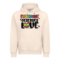 Sandshell everyone deserves love Urban Hoodie - MaliasSmallBusiness